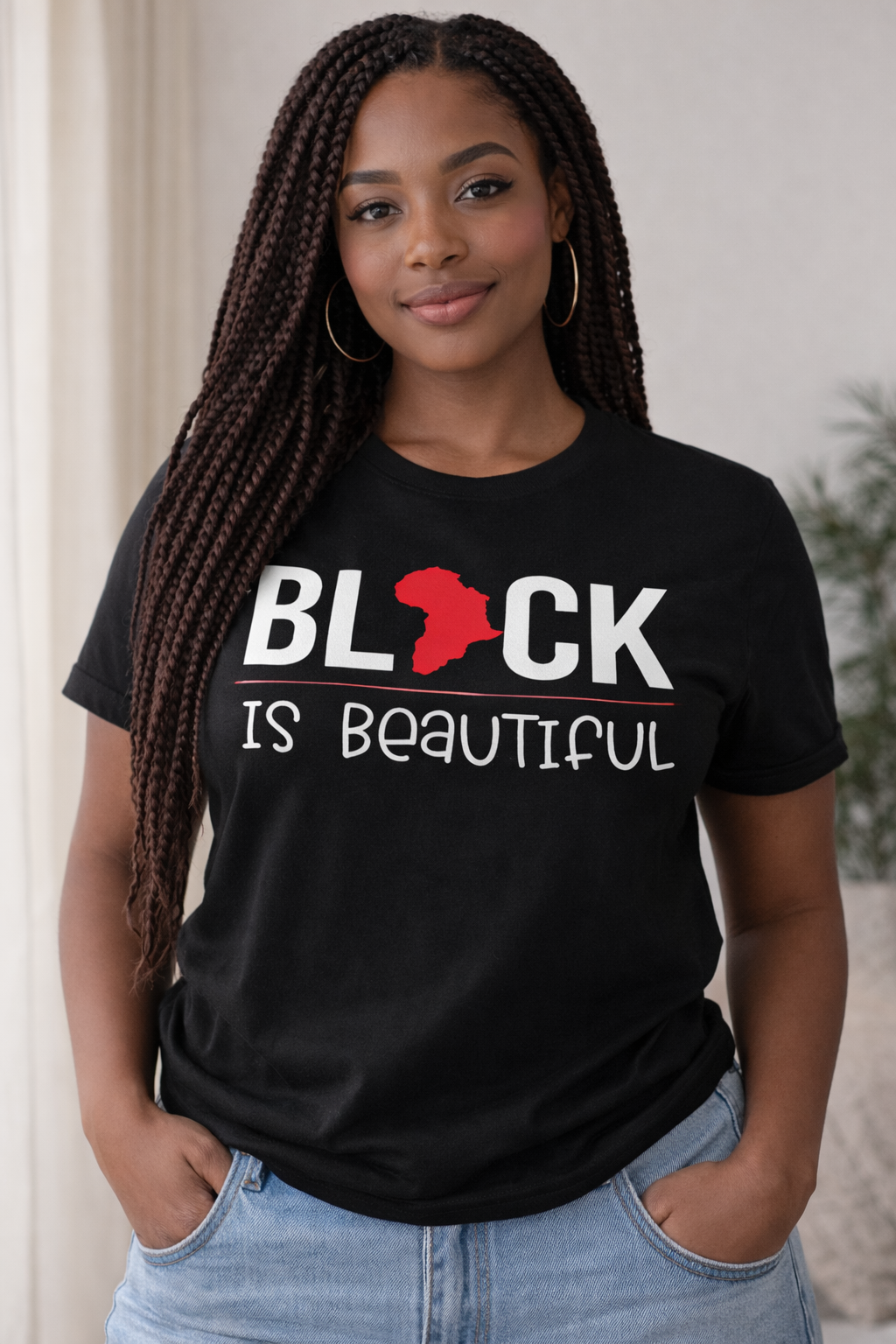 Black Is Beautiful from 2 Sisters Tanks, Teez & More