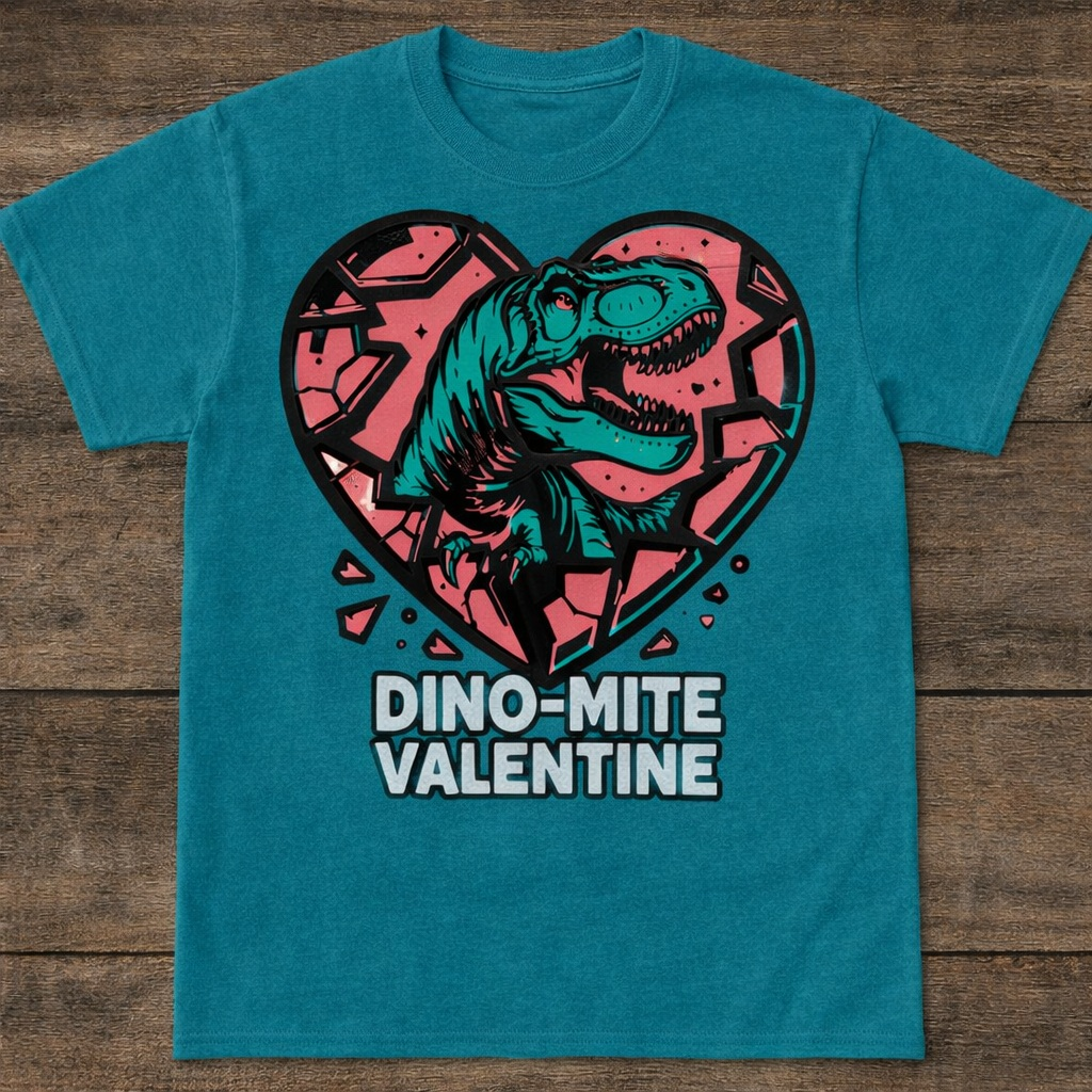 Dino Valentine S from 2 Sisters Tanks, Teez & More