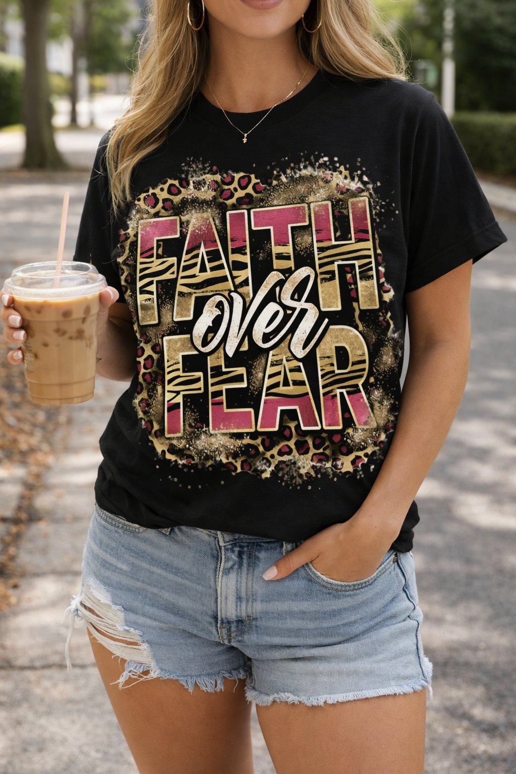 Faith Over Fear from 2 Sisters Tanks, Teez & More