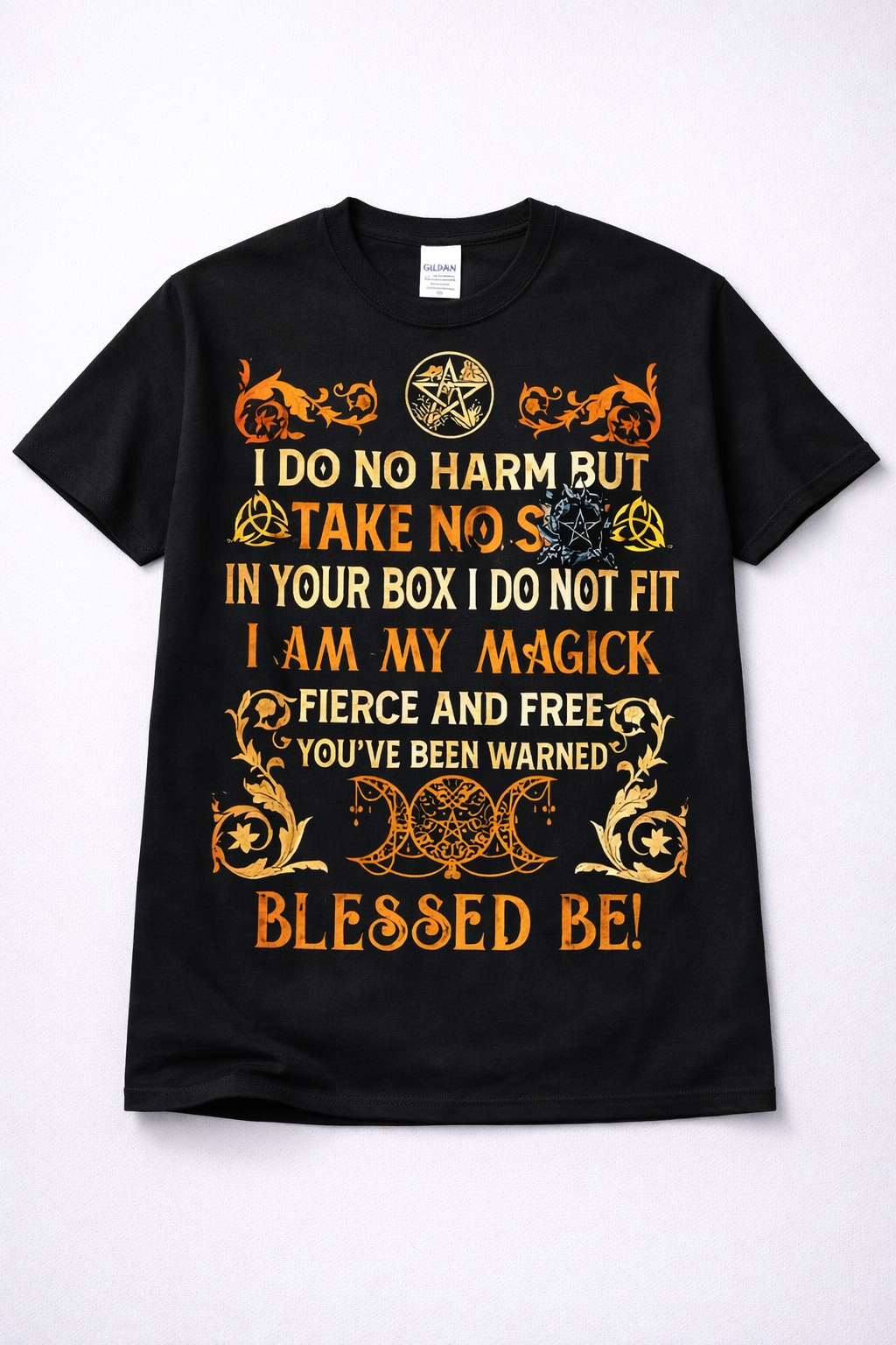 Fierce Free Blessed Be Statement from 2 Sisters Tanks, Teez & More