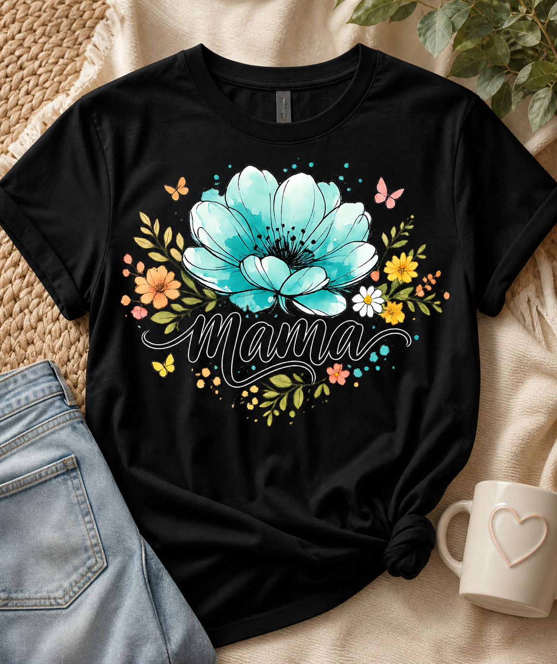 Floral Mama from 2 Sisters Tanks, Teez & More