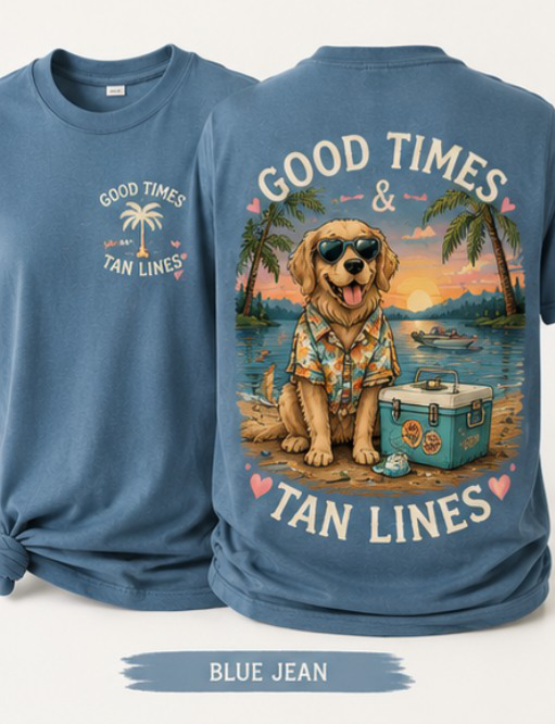 Good Time Tan Lines from 2 Sisters Tanks, Teez & More