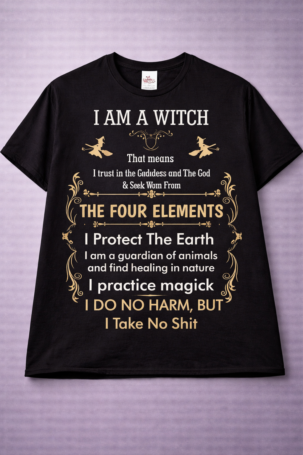 I Am A Witch Elements from 2 Sisters Tanks, Teez & More