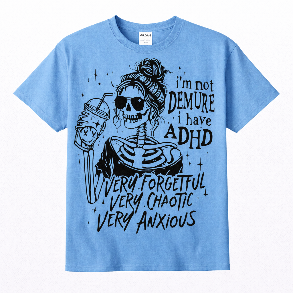 I'm Not Demure from 2 Sisters Tanks, Teez & More