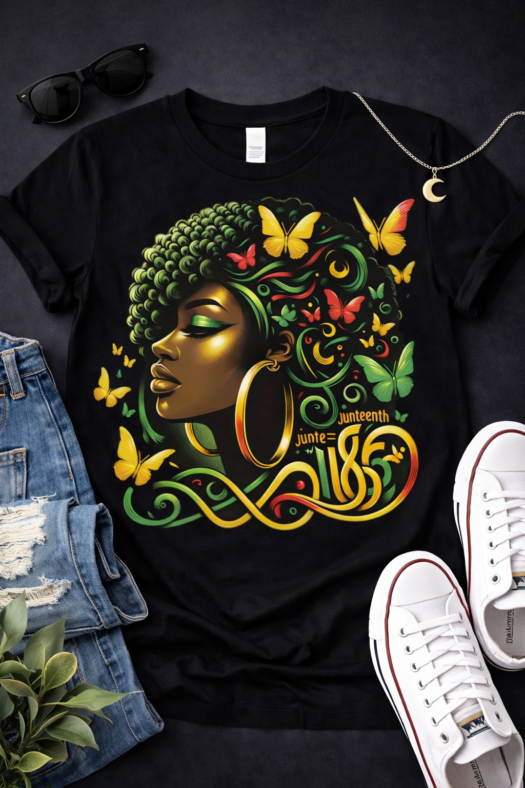 Junteenth from 2 Sisters Tanks, Teez & More