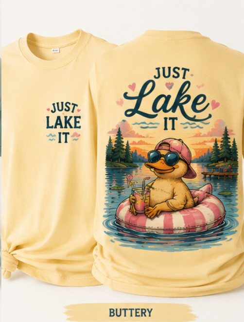 Just Lake It Duck from 2 Sisters Tanks, Teez & More