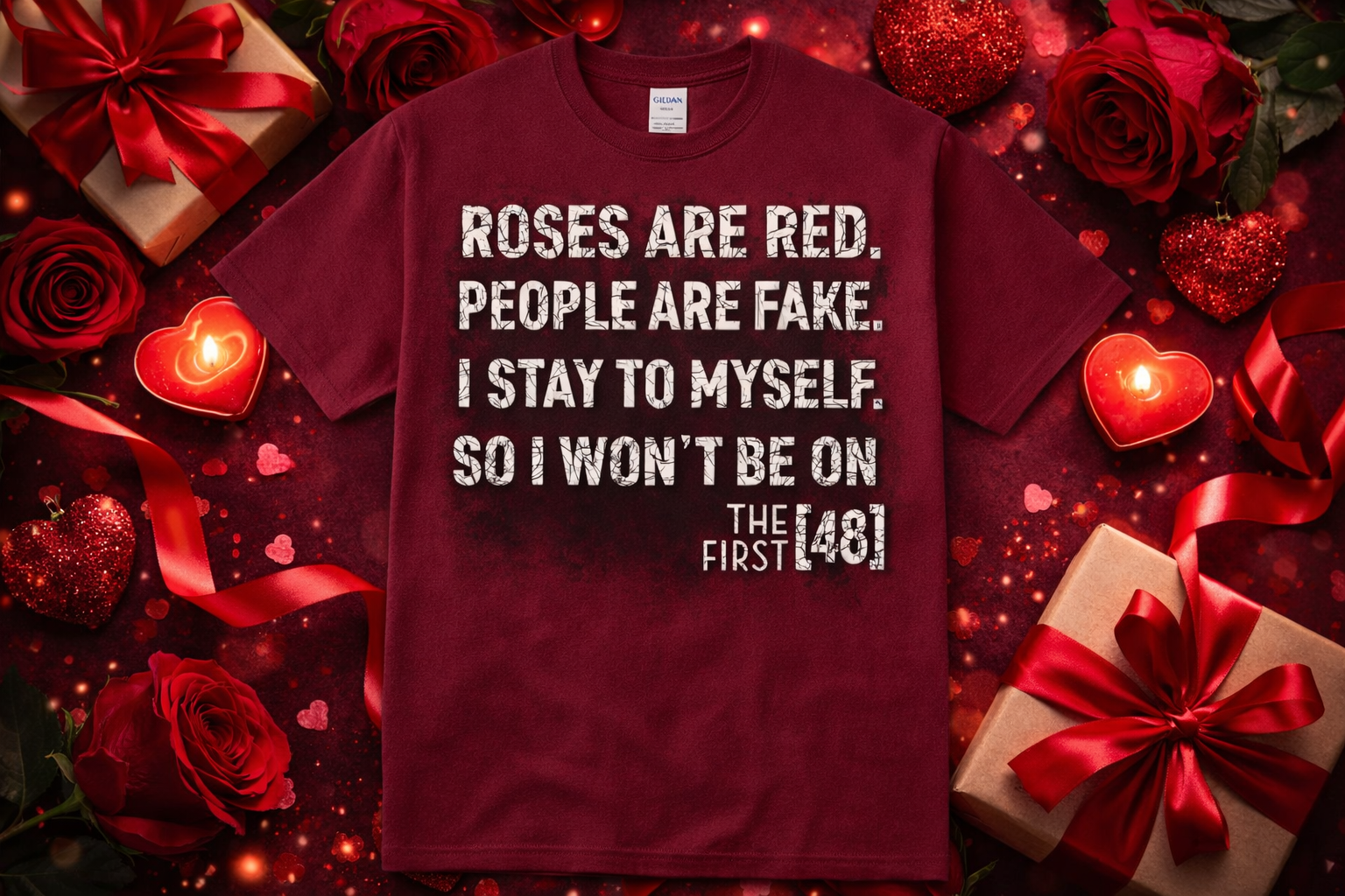 Keep It Real Valentine S from 2 Sisters Tanks, Teez & More