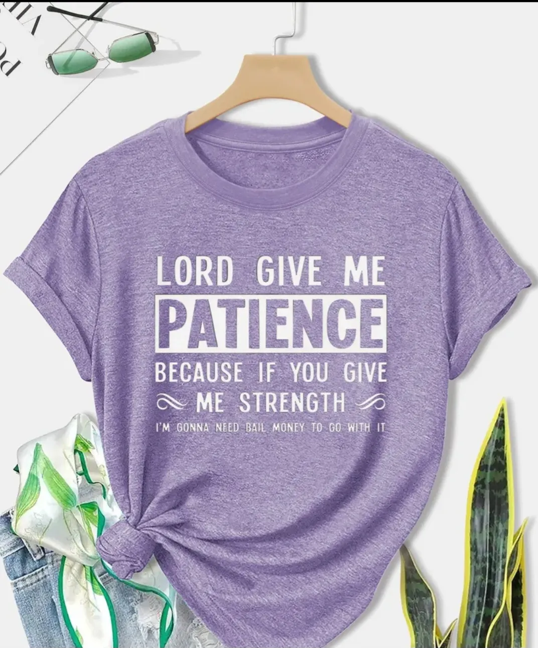 Lord Give Me Patience from 2 Sisters Tanks, Teez & More