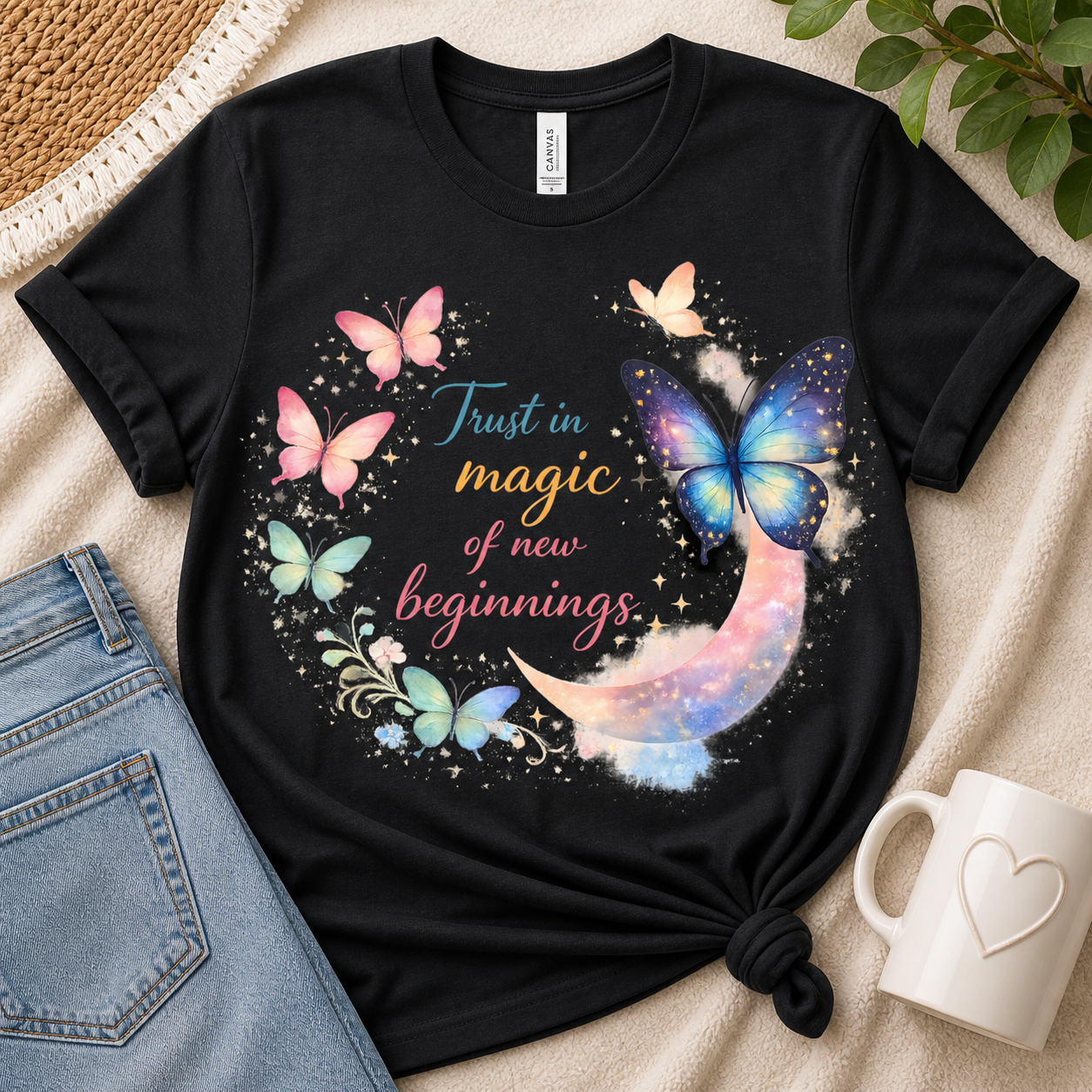 Magic Of New Beginnings from 2 Sisters Tanks, Teez & More