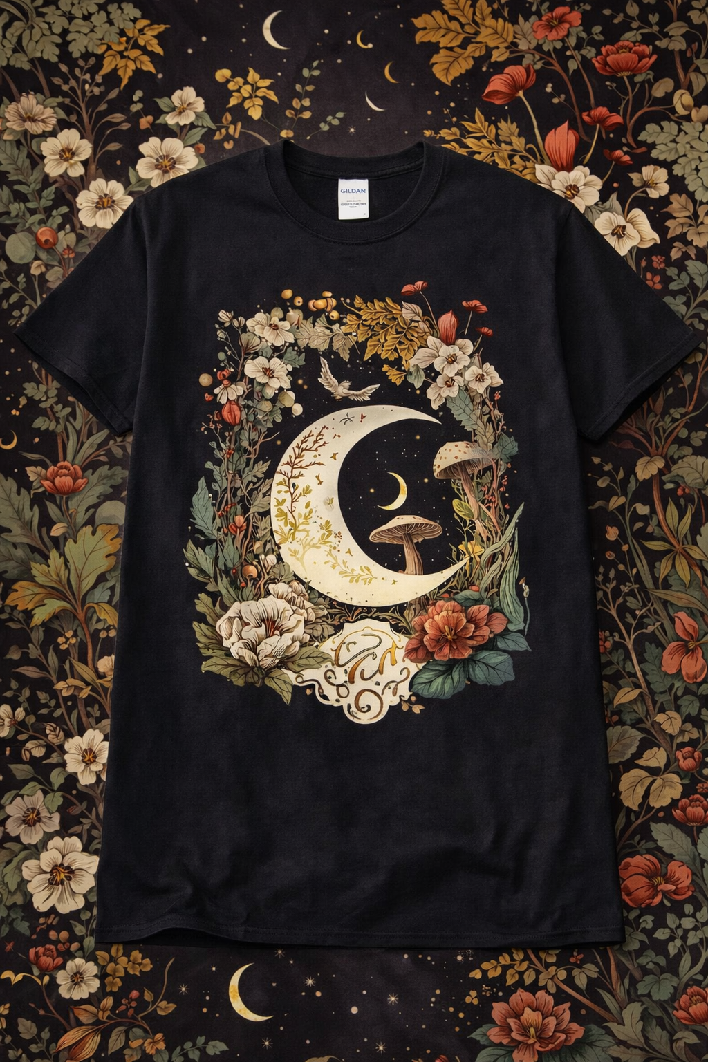 Midnight Moon Garden from 2 Sisters Tanks, Teez & More