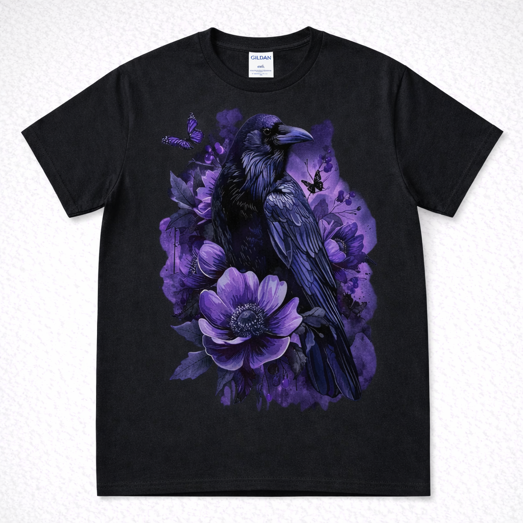 Midnight Raven Bloom from 2 Sisters Tanks, Teez & More