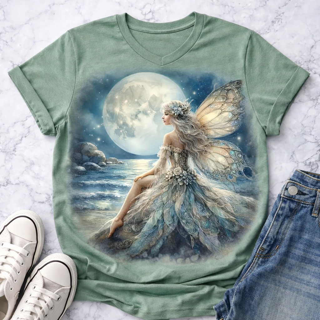 Moonlit Coastal Fairy from 2 Sisters Tanks, Teez & More