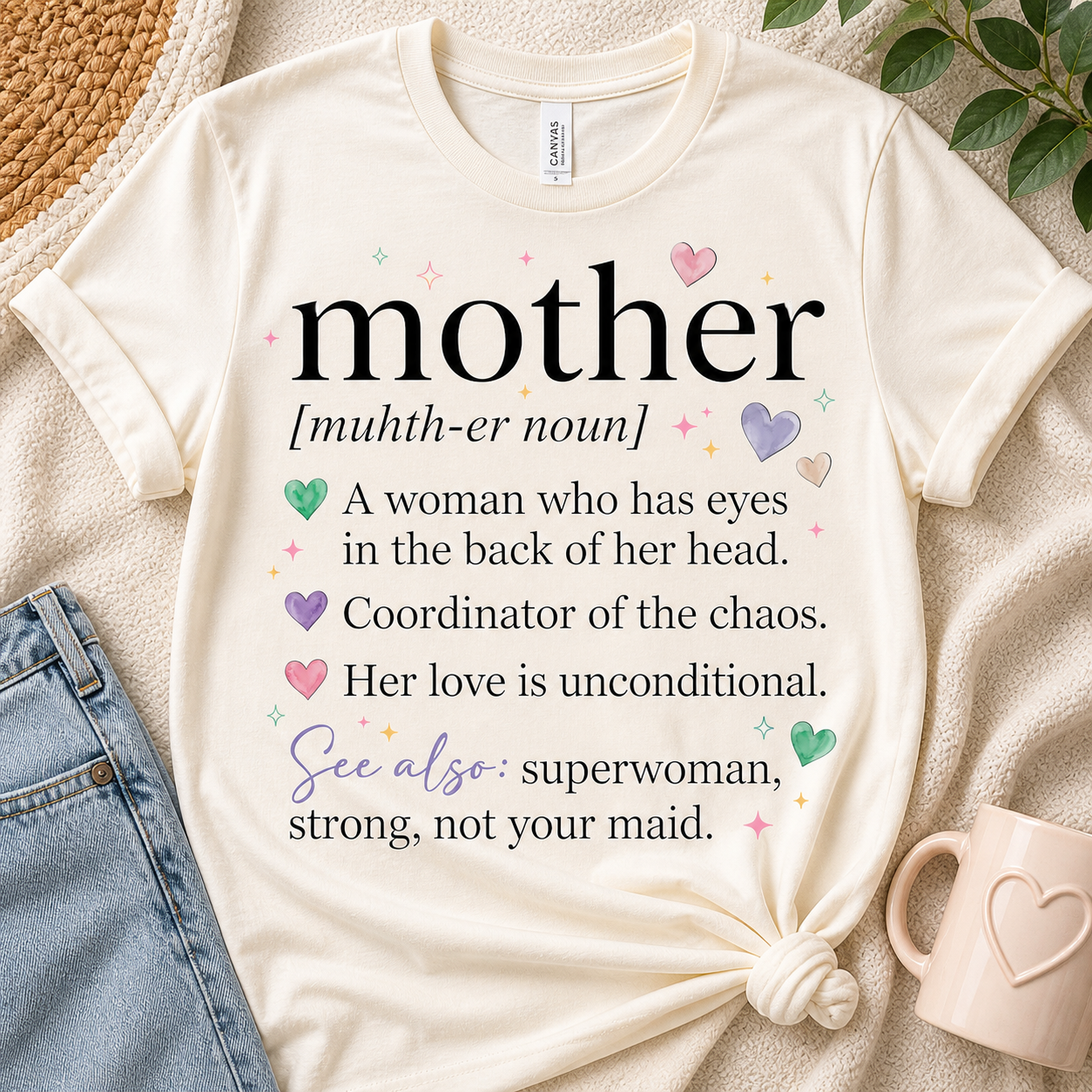 Mother Definition 1 from 2 Sisters Tanks, Teez & More