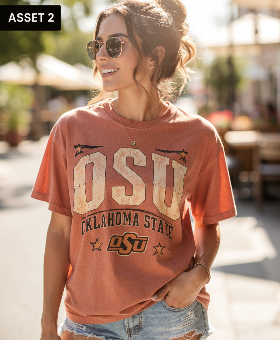 Osu Retro Collegiate Gameday from 2 Sisters Tanks, Teez & More