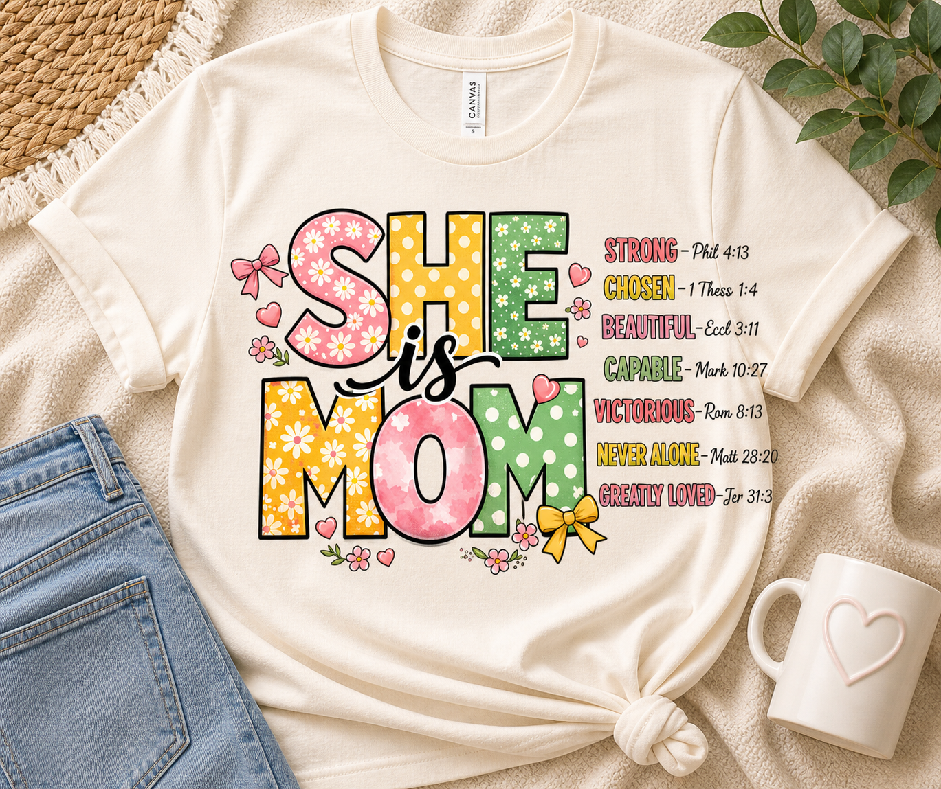 She Is Mom Faith from 2 Sisters Tanks, Teez & More