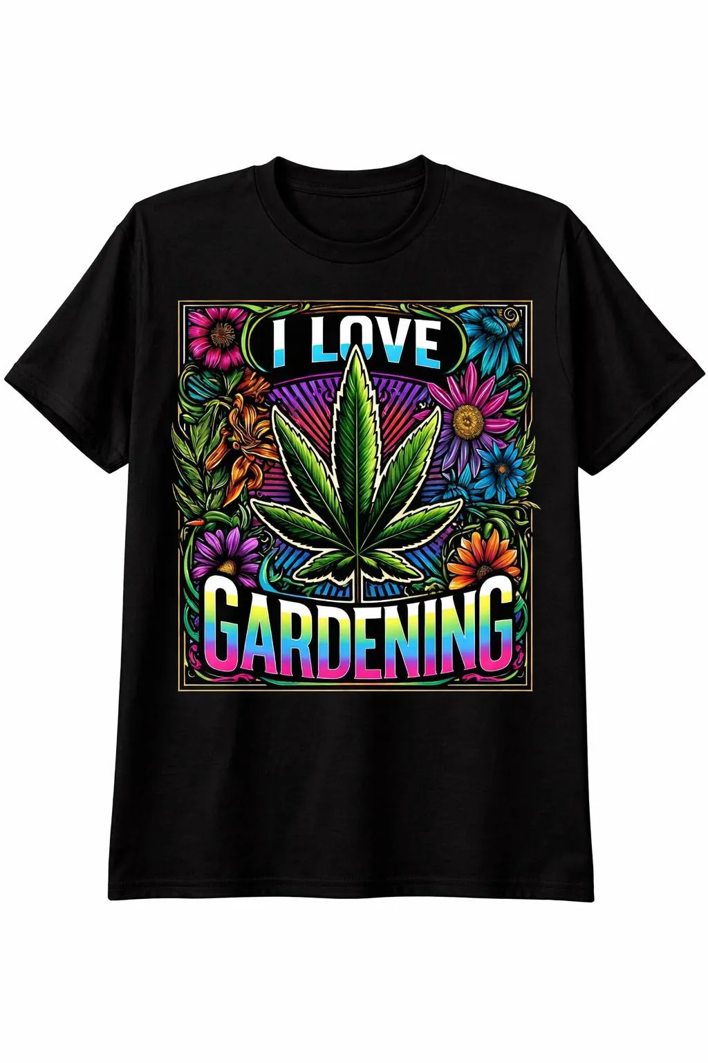 The High Vibe Gardener Floral from 2 Sisters Tanks, Teez & More