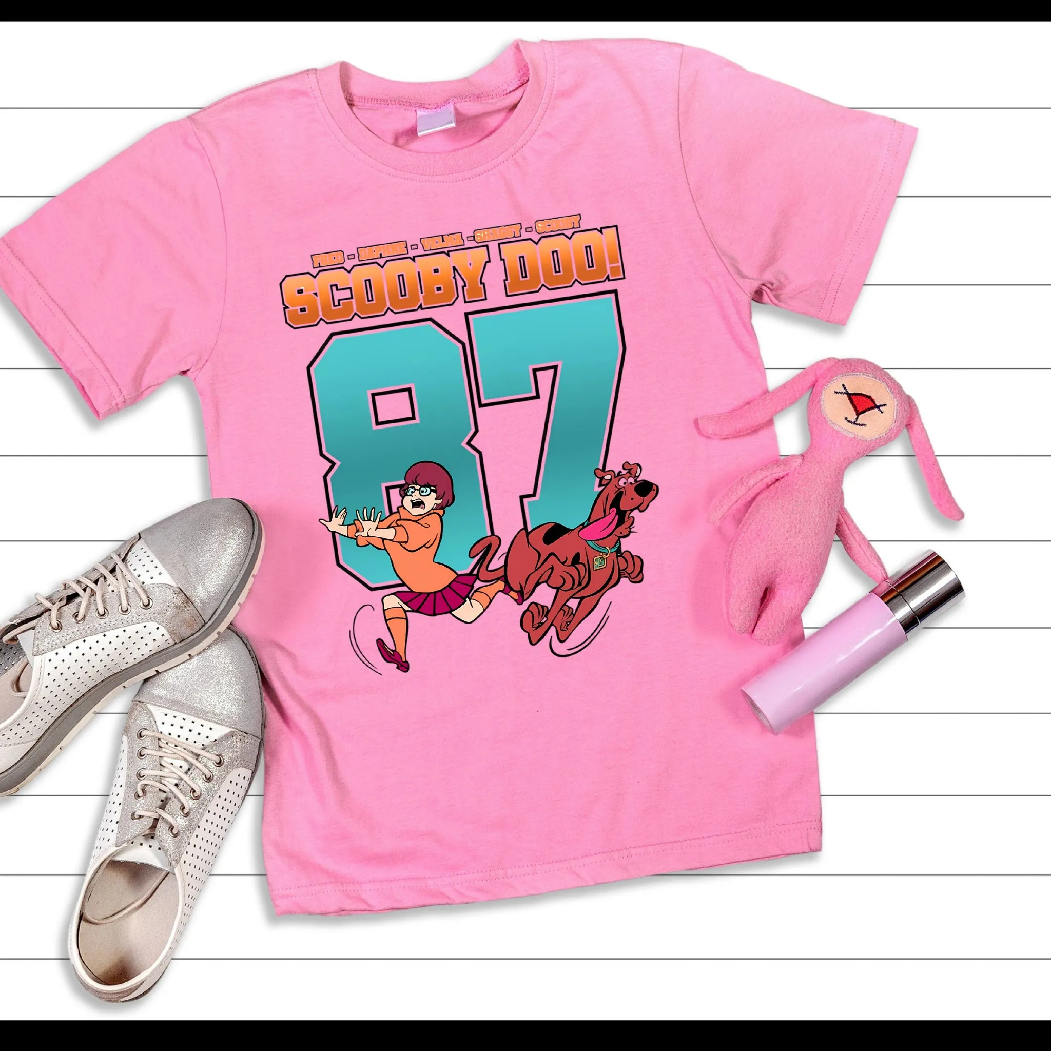 The Varsity Mystery Scooby Pink from 2 Sisters Tanks, Teez & More